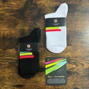 Apple Employee 2024 Close Your Rings Challenge 2 pair socks US Mens size…